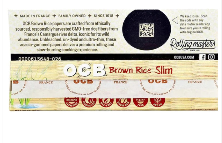 OCB Rolling Papers, Brown Rice