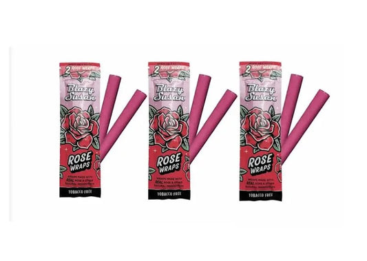 ROSE WRAPS 3 PACKS OF 2 WRAPS